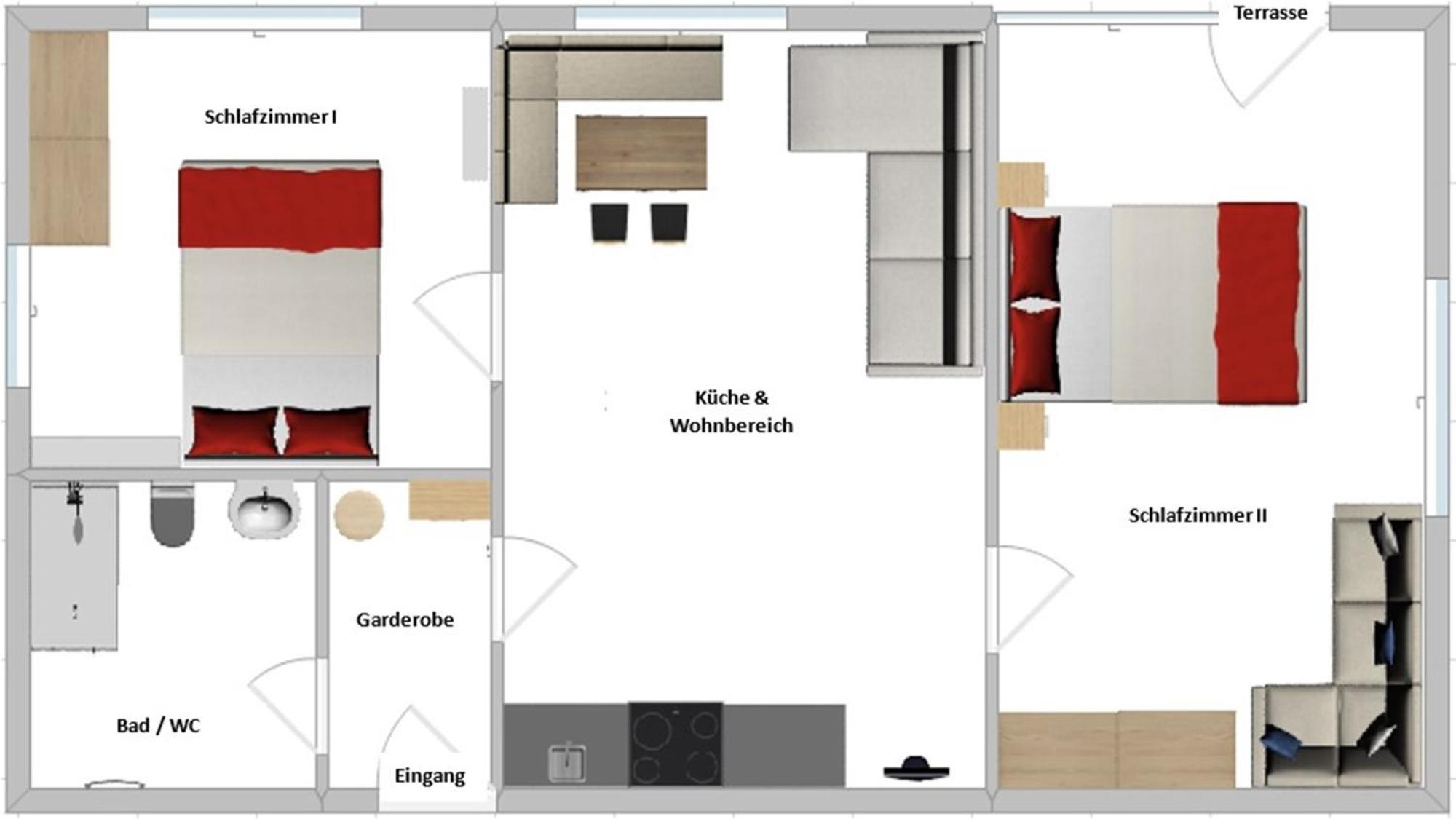 Appartement Krahlehen Фильцмос Экстерьер фото